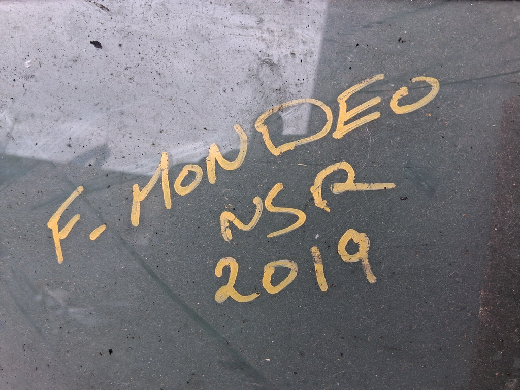 FORD MONDEO MK5 2019 NSR PASSENGER SIDE REAR LEFT WINDOW GLASS 43R00049