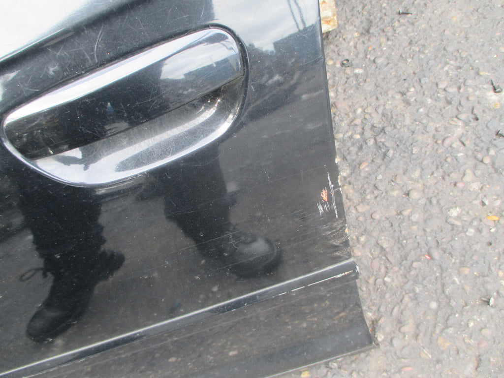 AUDI A3 8P 2005 NSF PASSENGER SIDE FRONT COMPLETE DOOR BLACK
