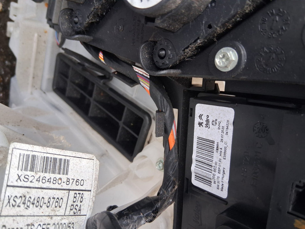 2021 VAUXHALL VIVARO MK3 1.5 DIESEL HEATER MATRIX 9836666580