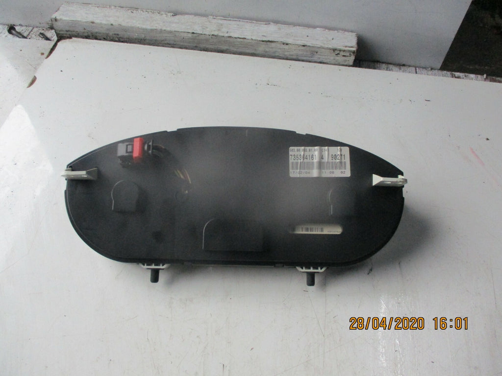 FIAT IDEA 2003 - 2012 1.4 SPEEDO INSTRUMENT CLUSTER CLOCKS 735364161
