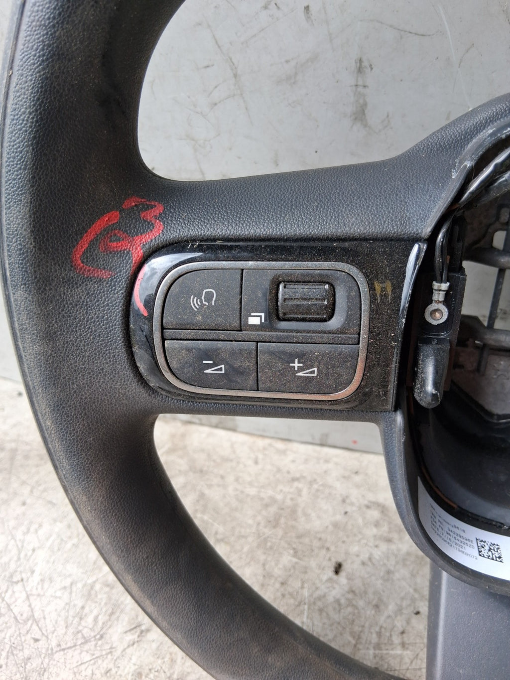 2021 CITROEN C3 MK3 MULTIFUNCTIONAL STEERING WHEEL 98164325ZD