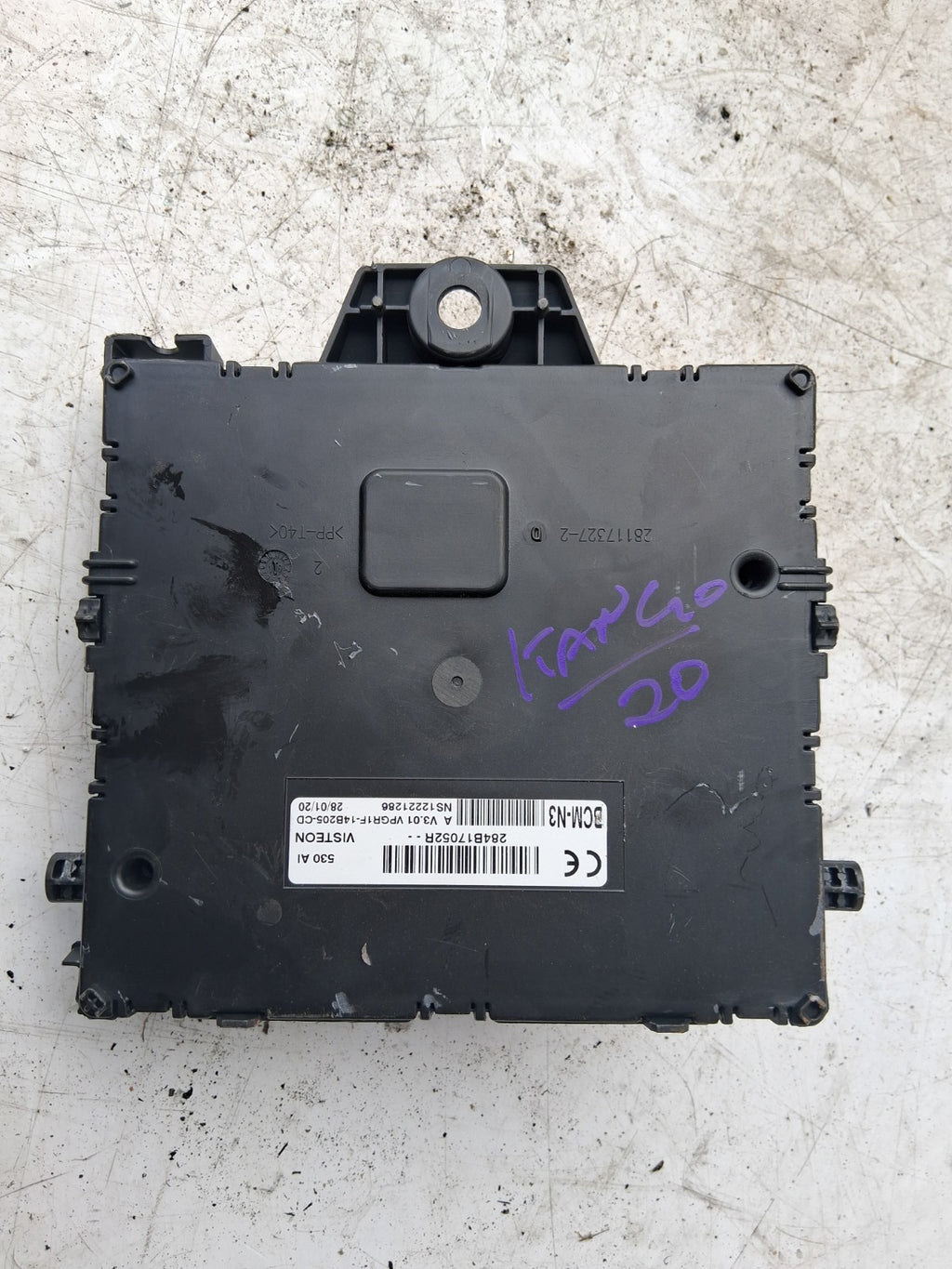 2020 RENAULT KANGOO MK2 1.5 DIESEL BCM BODY CONTROL MODULE 284B17052R