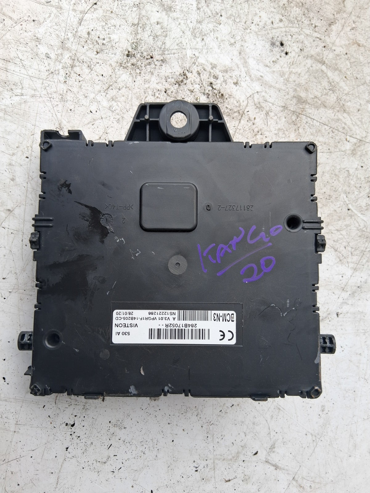 2020 RENAULT KANGOO MK2 1.5 DIESEL BCM BODY CONTROL MODULE 284B17052R