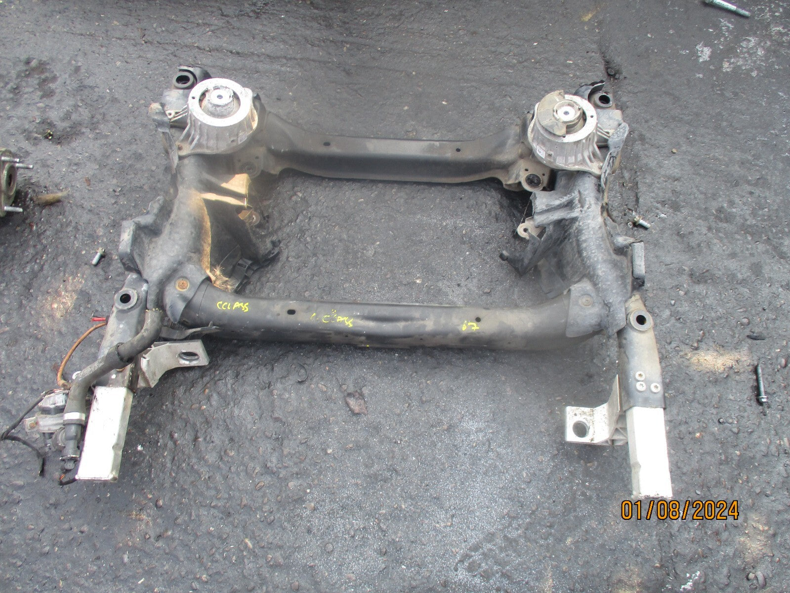 MERCEDES BENZ C CLASS W205 2017 2.1 DIESEL FRONT SUBFRAME CARRIER