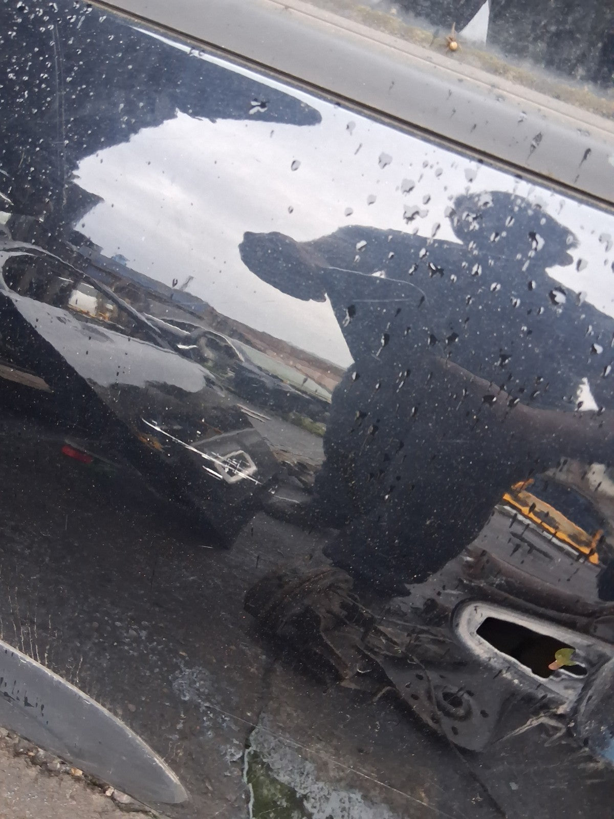 2021 CITROEN C3 MK3 NSR PASSENGER SIDE REAR LEFT BARE DOOR BLACK