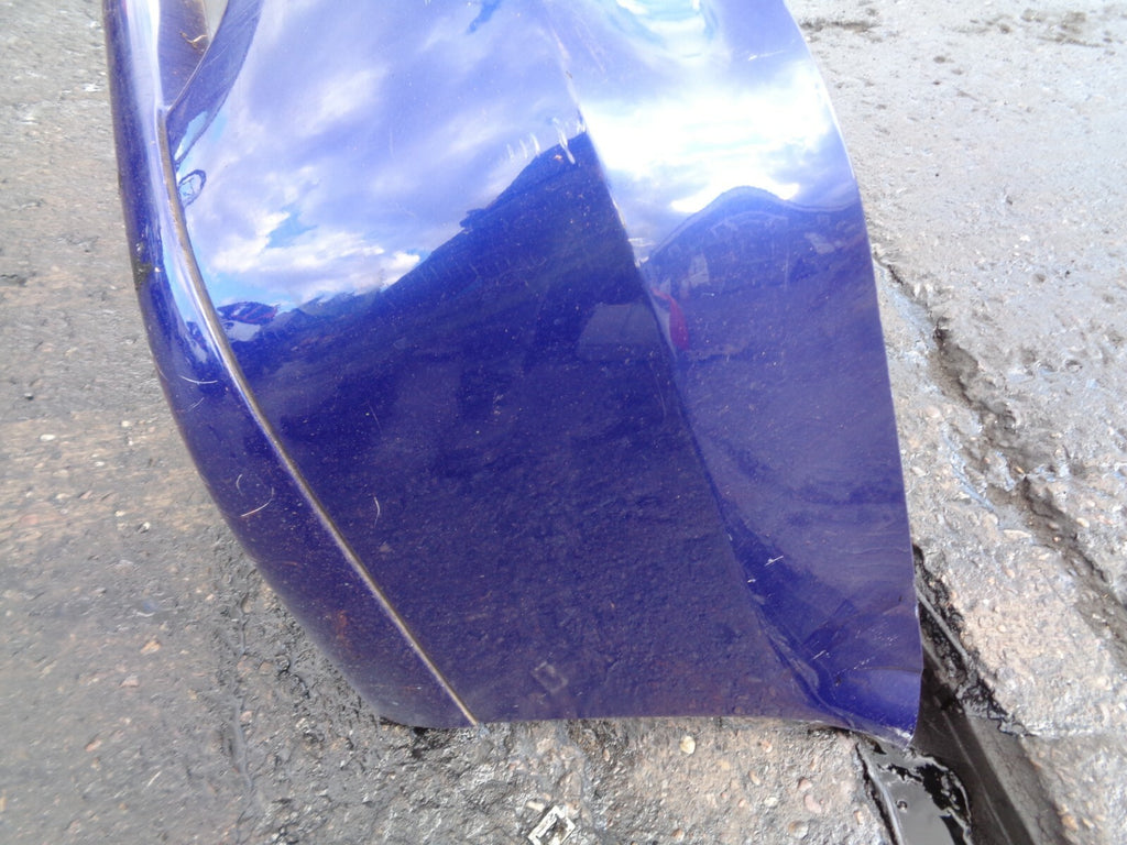 VAUXHALL ASTRA G MK4 COUPE 2003 REAR BACK BUMPER LOWER GRILL METALLIC BLUE