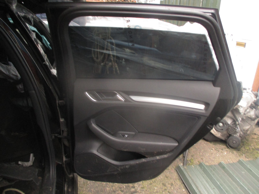 2019 AUDI A3 8V S LINE HATCH OSR DRIVER SIDE REAR RIGHT WINDOW GLASS DROP DOWN