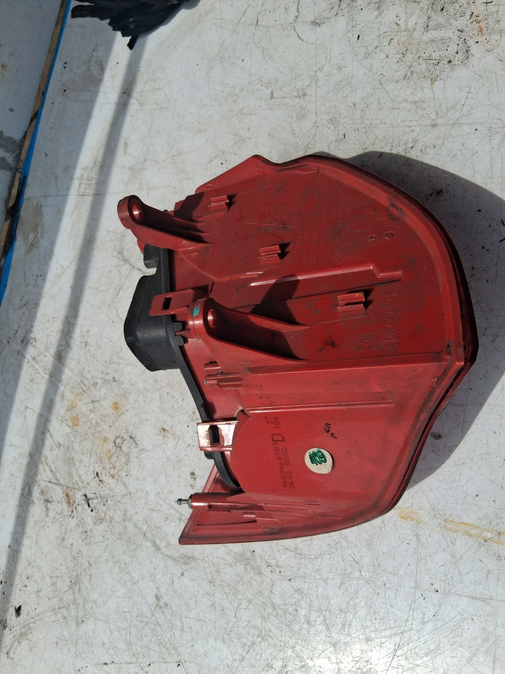 2012 PEUGEOT 3008 OSR DRIVER SIDE REAR OUTER TAIL LIGHT LAMP