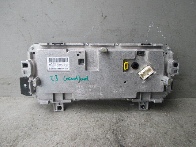 VAUXHALL GRAND LAND 2023  SPEEDO CLOCKS INSTRUMENT CLUSTER 9850673480