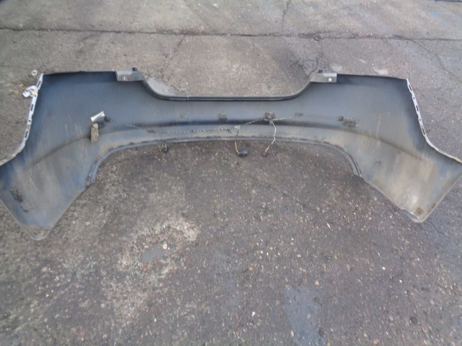 JAGUAR XF 2010 X250 3.0 DIESEL REAR BUMPER GREY
