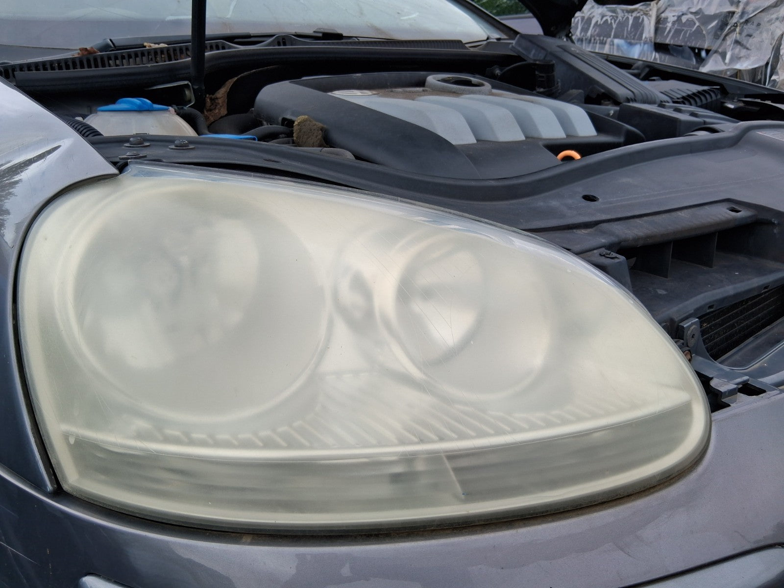 2007 VW VOLKSWAGEN GOLF MK5 OSF DRIVER SIDE FRONT RIGHT HEADLIGHT