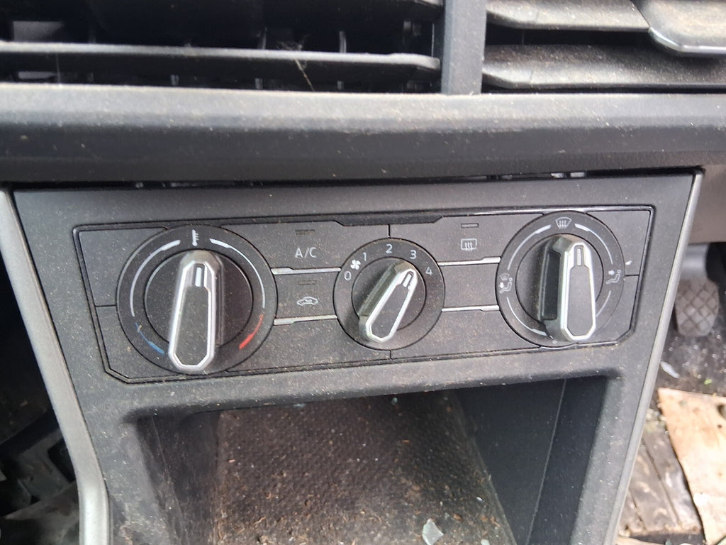VW VOLKSWAGEN POLO 2018 MK6 AC HEATER CLIMATE CONTROL SWITCH PANEL