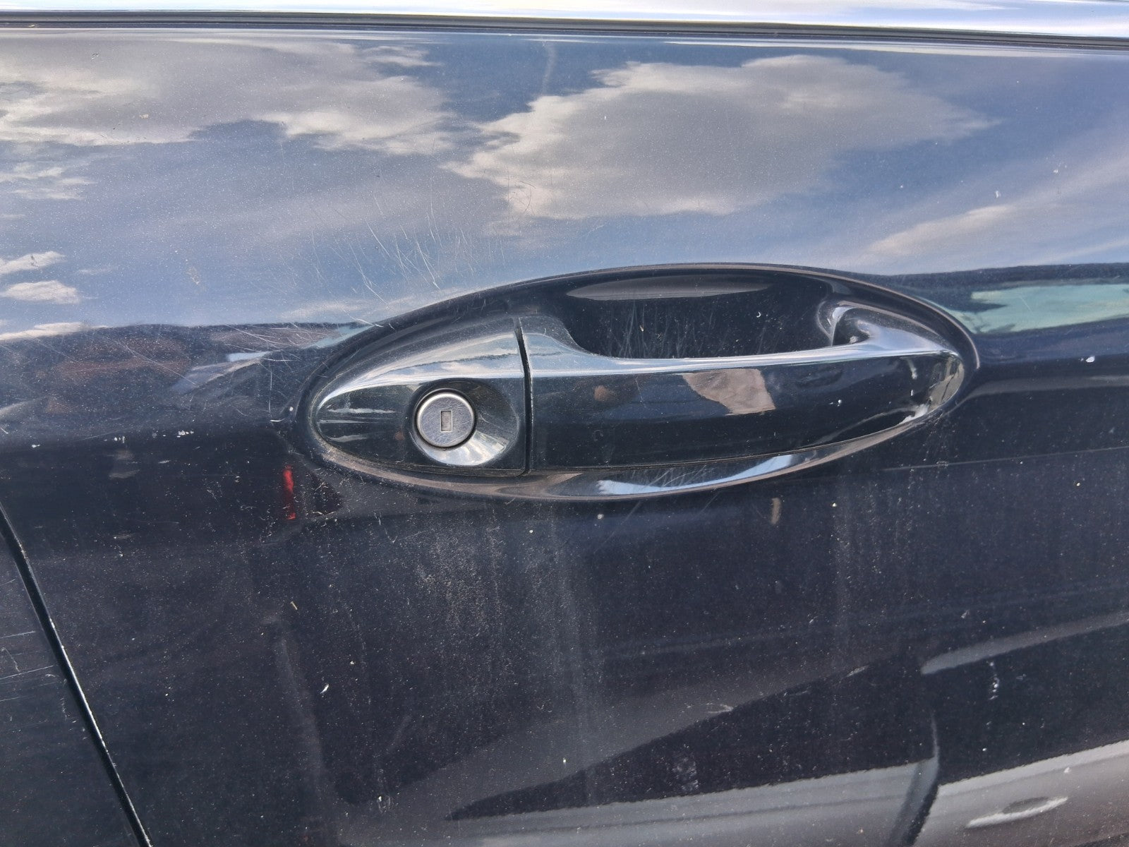 2012 FORD FIESTA MK7 5 DOOR OSF DRIVER SIDE FRONT RIGHT EXTERIOR DOOR HANDLE