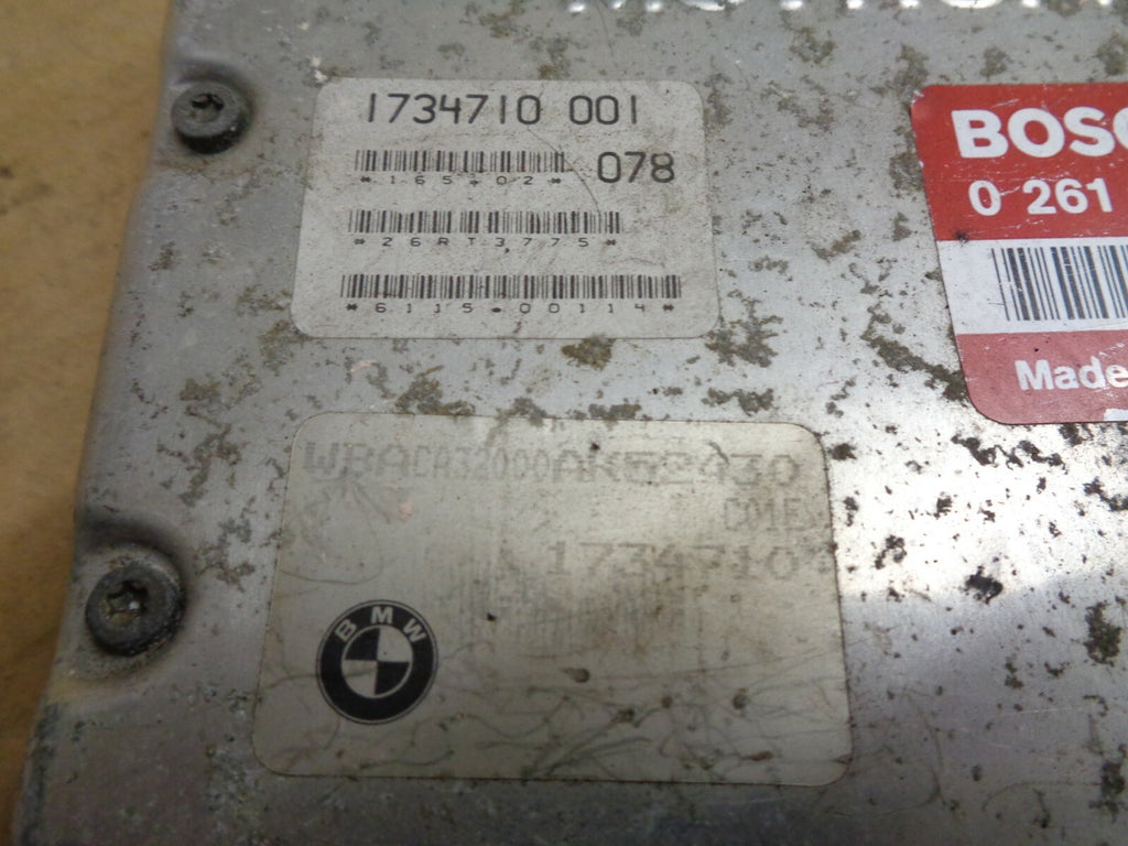 BMW 3 SERIES E46 2002 ECU ENGINE CONTROL UNIT MODULE 0261200520 1734710001