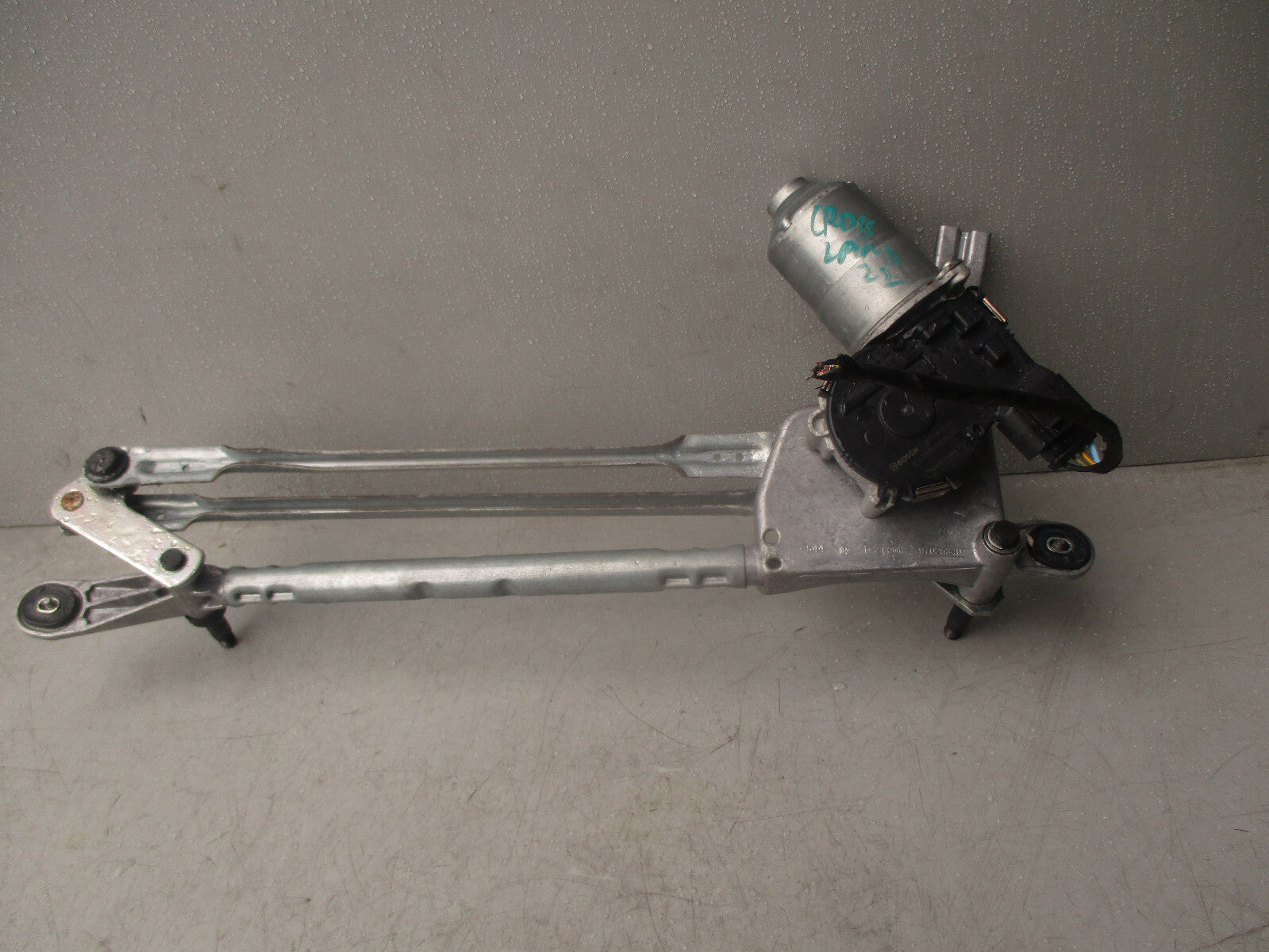 2022 VAUXHALL CROSSLAND 1.2 PETROL FRONT WIPER MOTOR & LINKAGE 3397021920