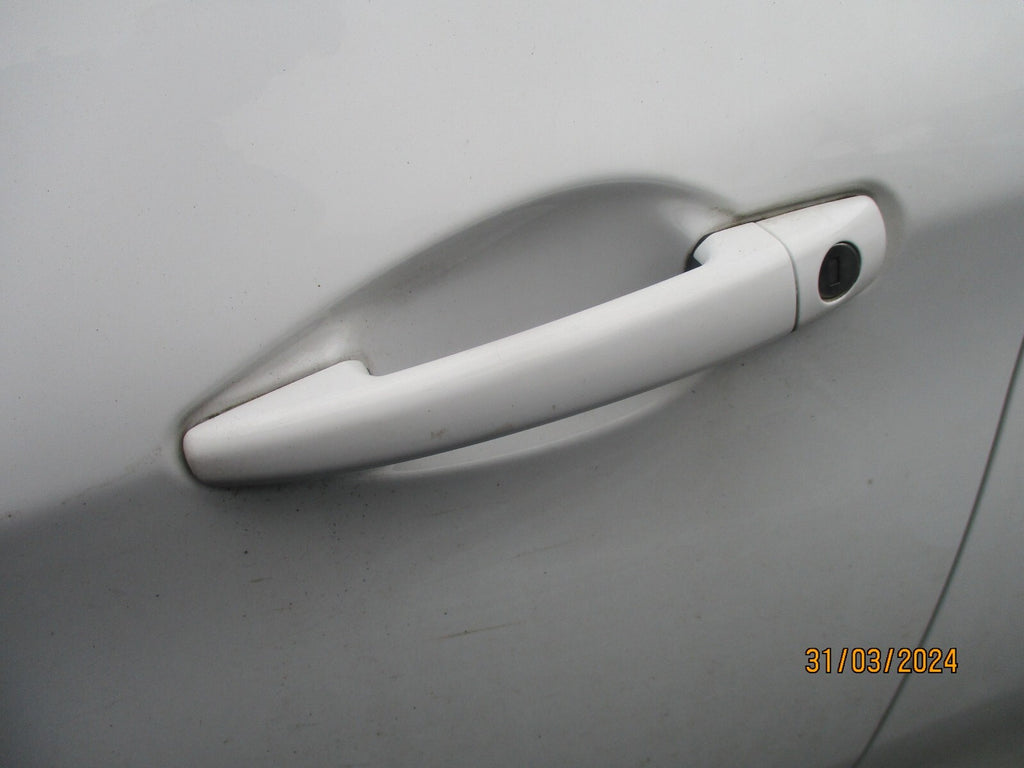 PEUGEOT 208 2016 3 DOOR NS PASSENGER SIDE EXTERIOR DOOR HANDLE BIANCA WHITE EWP