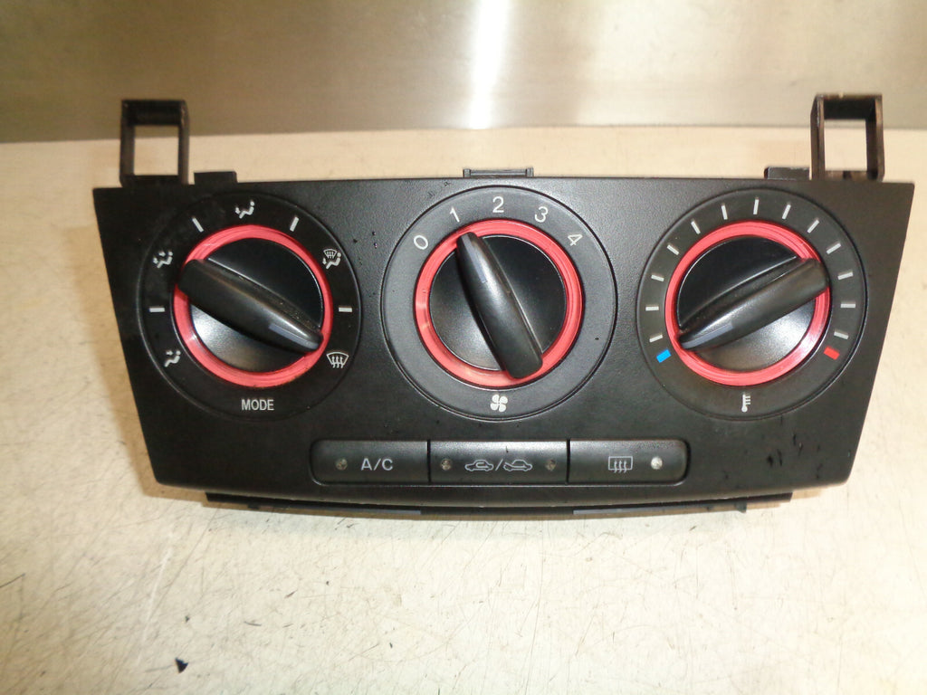 MAZDA 3 2006 HEATER AC CLIMATE CONTROL SWITCH PANEL