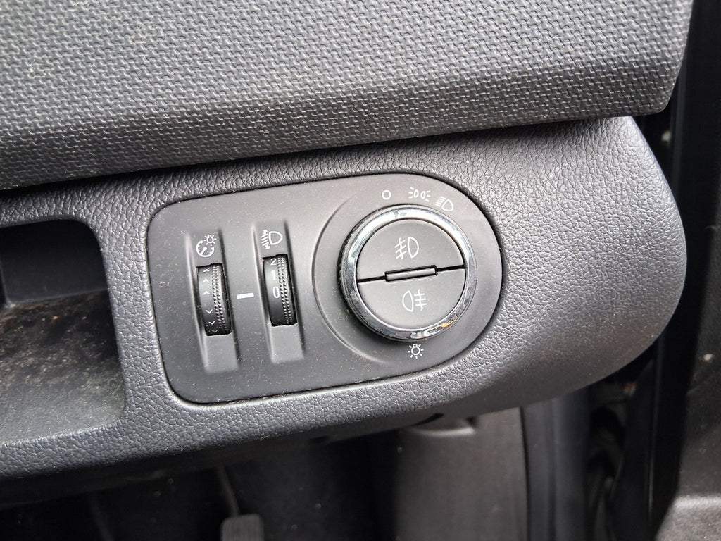 2017 VAUXHALL MERIVA B MK2 HEADLIGHT CONTROL ADJUSTER SWITCH