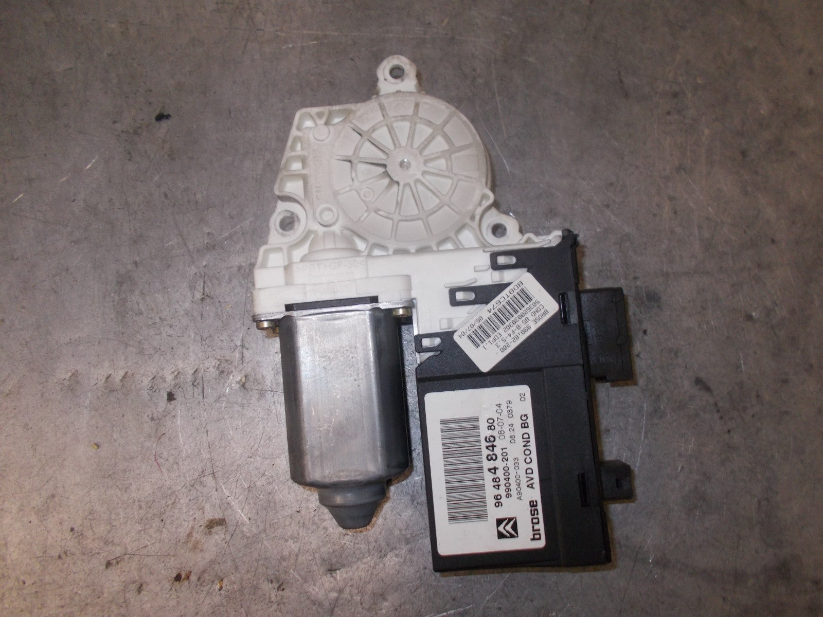 CITROEN C5 DE 2004 MK1 OSF DRIVER SIDE FRONT WINDOW REGULATOR 9648484680