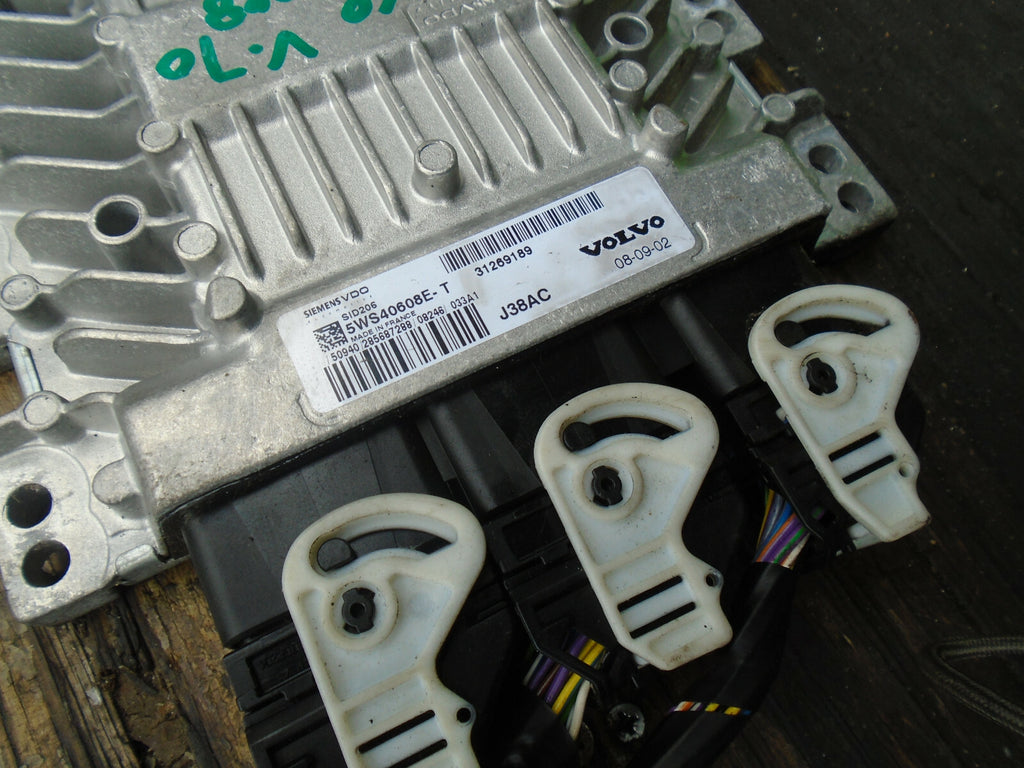 VOLVO V70 MK3 2008 2.0 DIESEL ECU ENGINE CONTROL MODULE UNIT 31269189