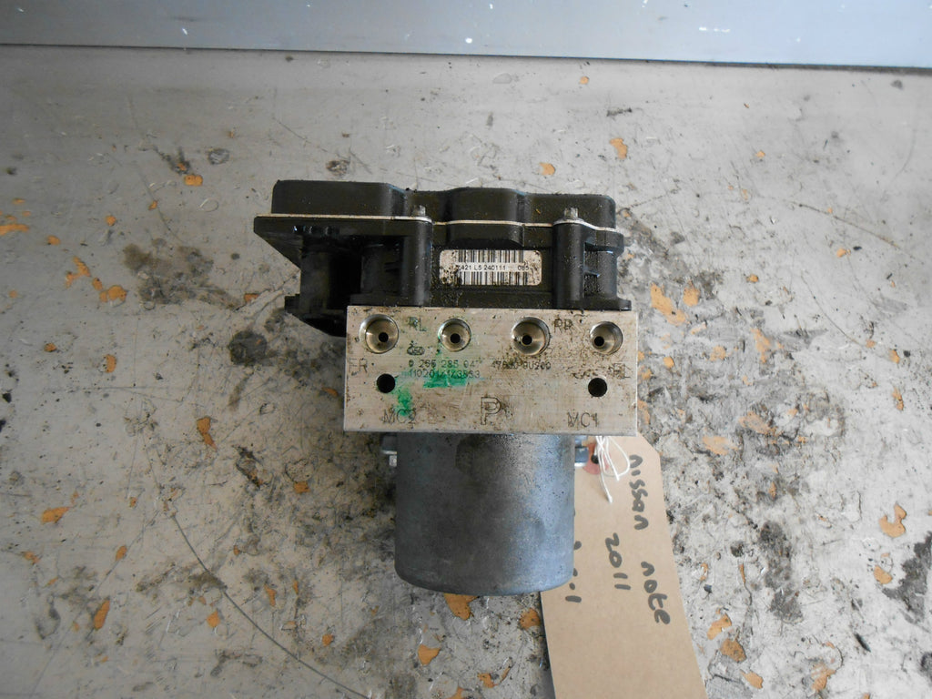NISSAN NOTE 2011 1.5 DCI ABS BRAKE CONTROL PUMP & MODULE 0265950496 0265235047