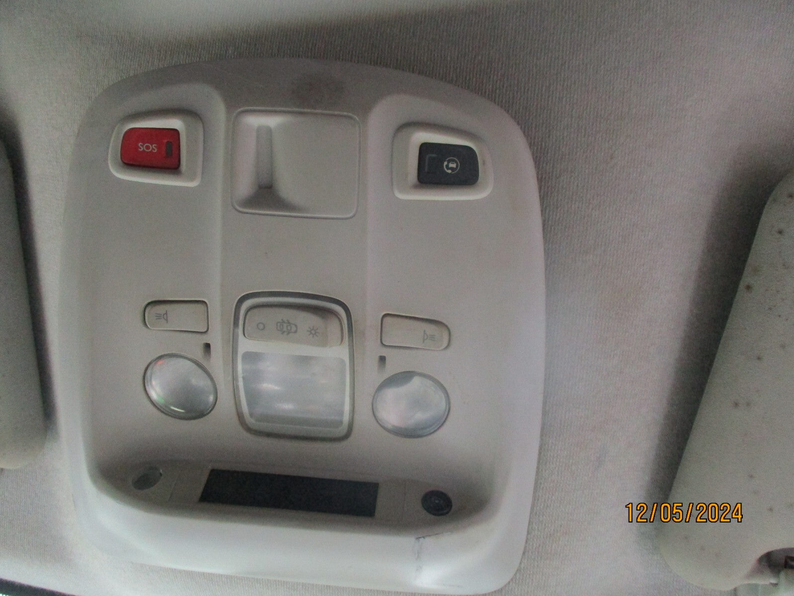 VAUXHALL VIVARO MK3 C 2020 FRONT INTERIOR ROOF READING LIGHT
