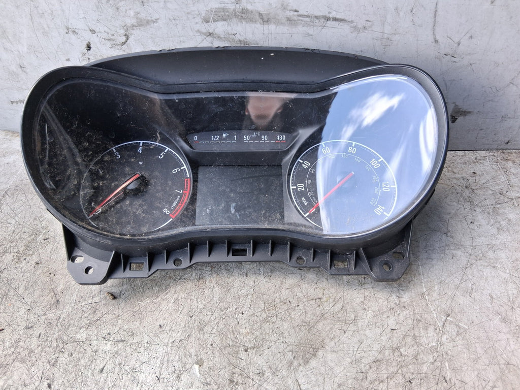 2015 VAUXHALL CORSA E SPEEDO SPEEDOMETER INSTRUMENT CLUSTER 13499776