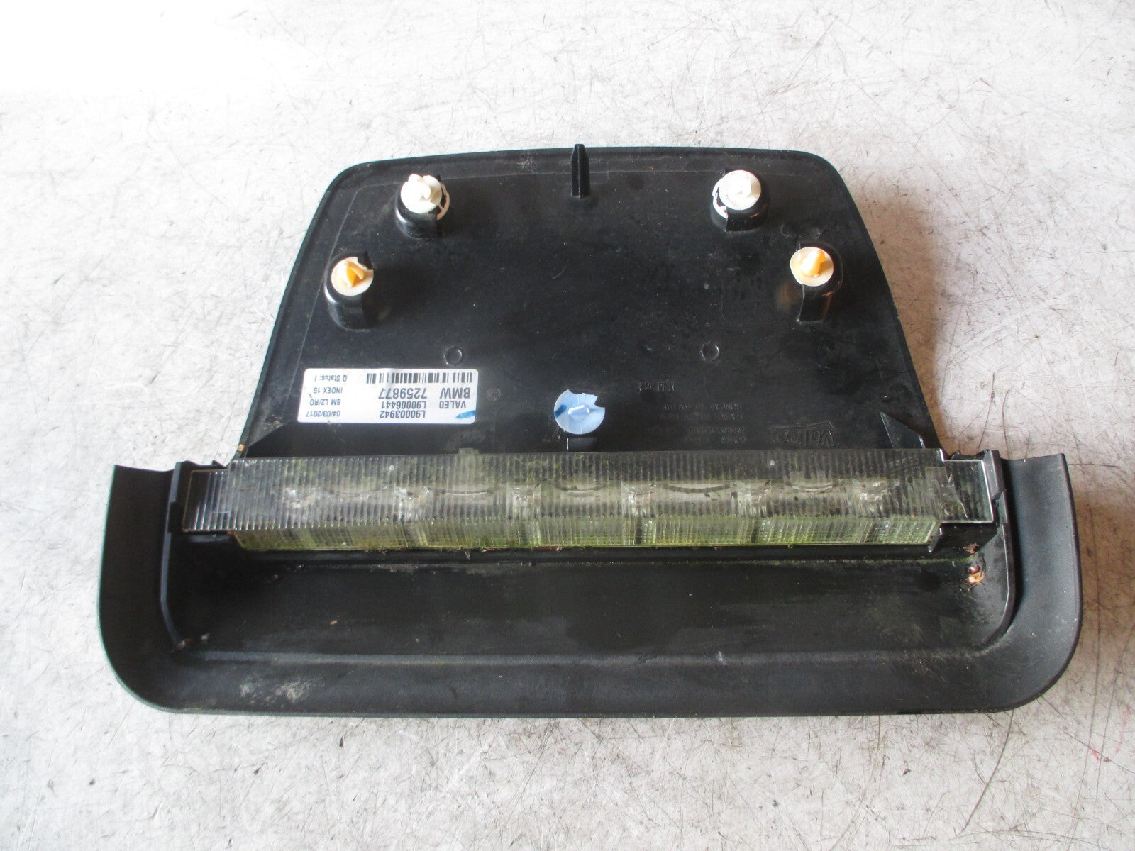 BMW F30 3 SERIES 2017 REAR HIGH MOUNT LED BRAKE LIGHT 7259877
