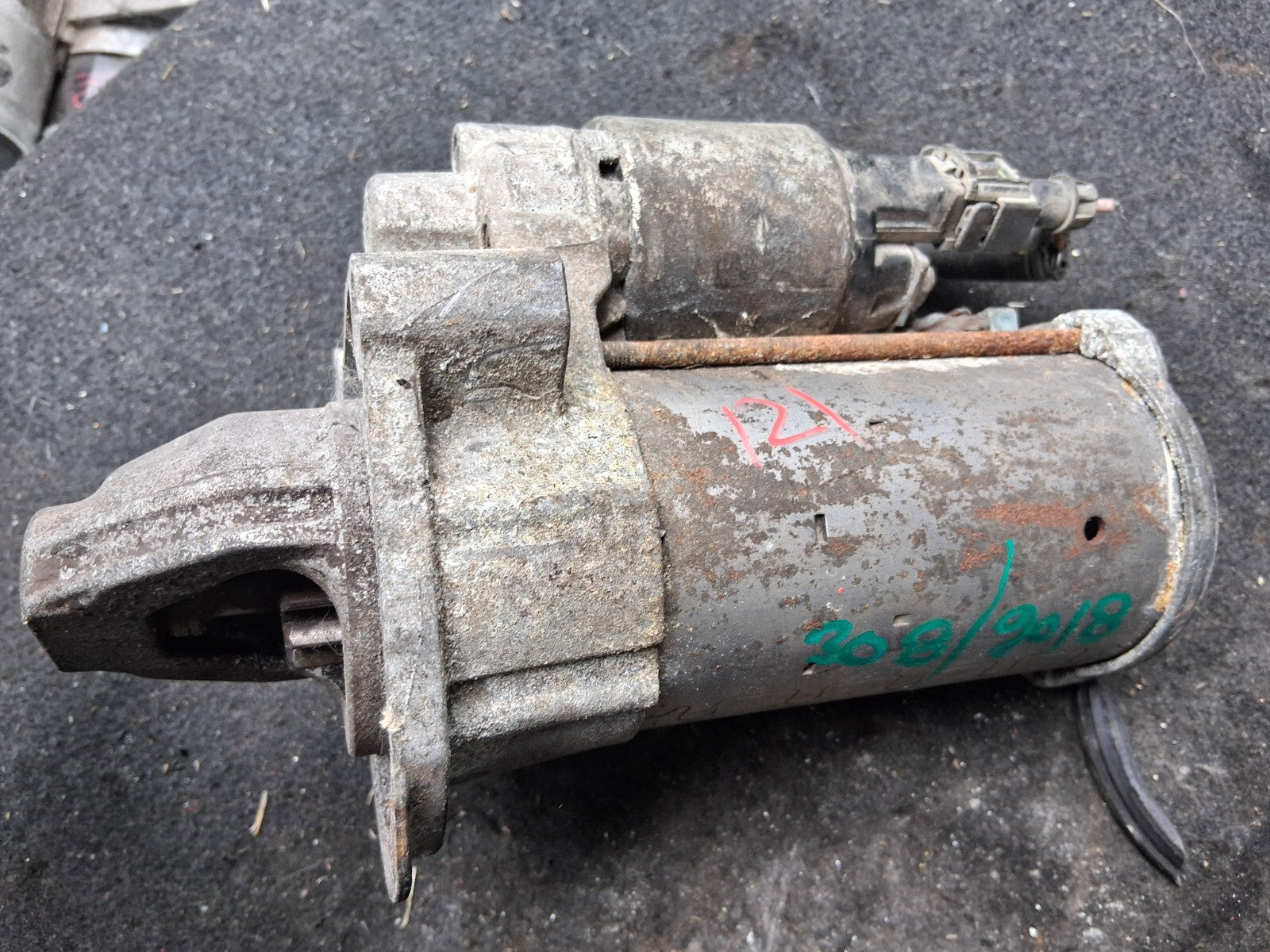 PEUGEOT 308 MK2 2018 1.6 DIESEL STARTER MOTOR 9675660680