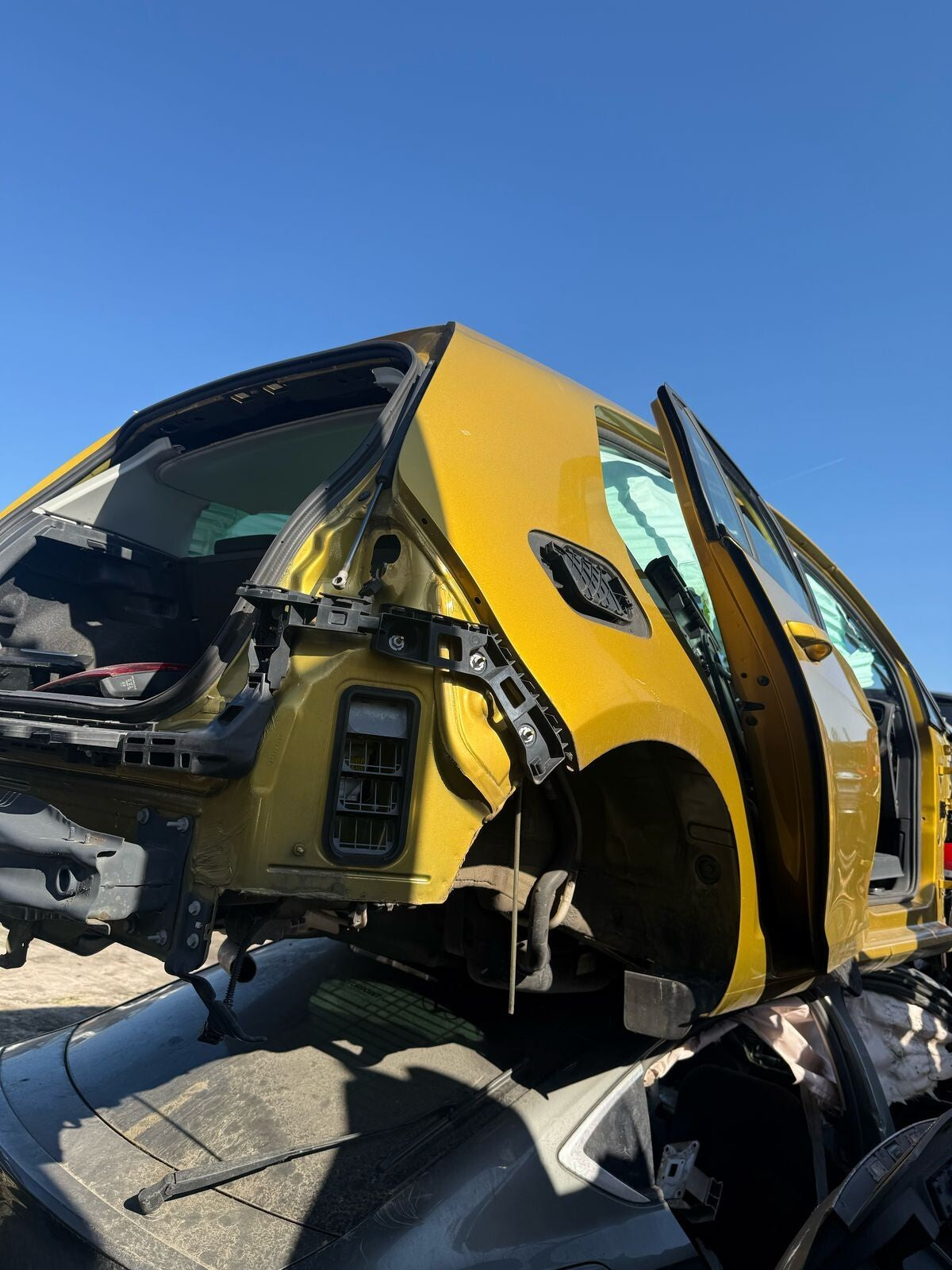 2018 VW VOLKSWAGEN GOLF MK7.5 OSR DRIVER SIDE REAR QUARTER CUT