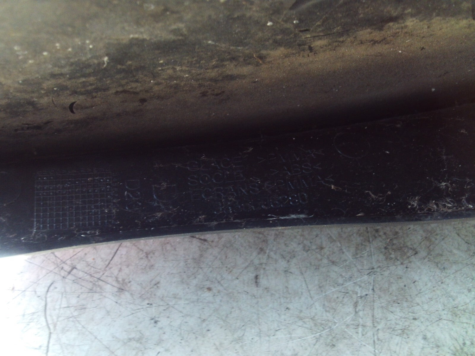 2007 PEUGEOT 407 TAILGATE LIGHT DRIVER SIDE REAR