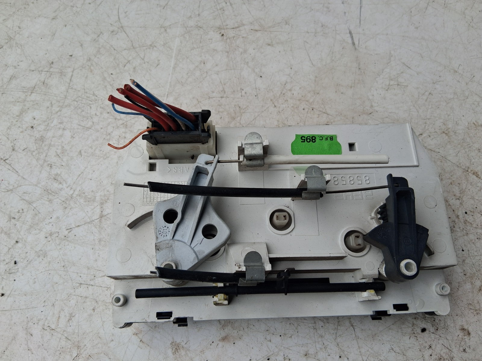 PEUGEOT 206 2001 HEATER AC CLIMATE CONTROL SWITCH PANEL