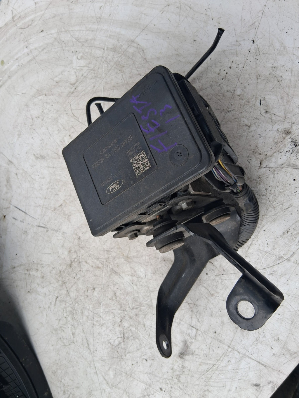 2014 FORD FIESTA MK7 ABS PUMP CONTROL MODULE UNIT D1B12C013BA