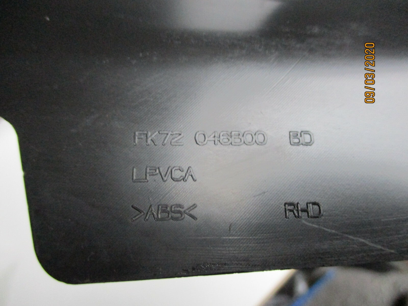 LAND ROVER DISCOVERY 2017 INTERIOR DASHBOARD TRIM PLASTIC PANEL FK72046B00