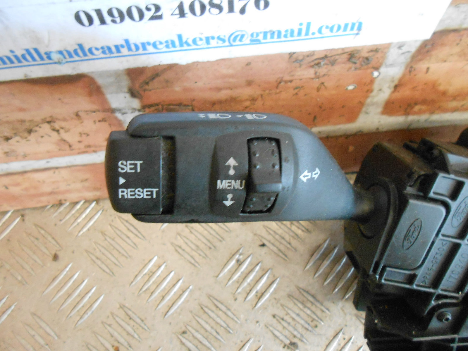 FORD FOCUS MK2 2005 MENU SET RESET LIGHT CONTROL SWITCH STALK 17D940