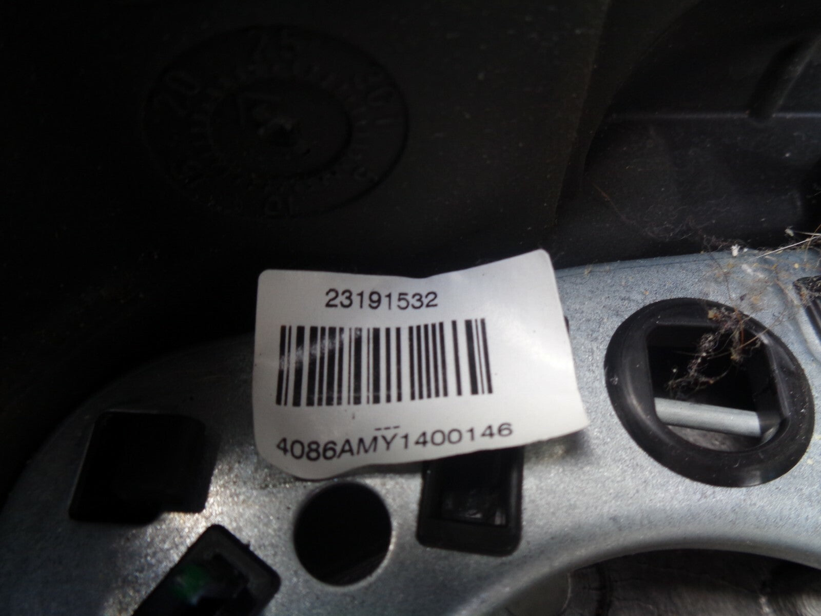 VAUXHALL INSIGNIA 2014 MK1 STEERING WHEEL WITH CONTROLS 23191532