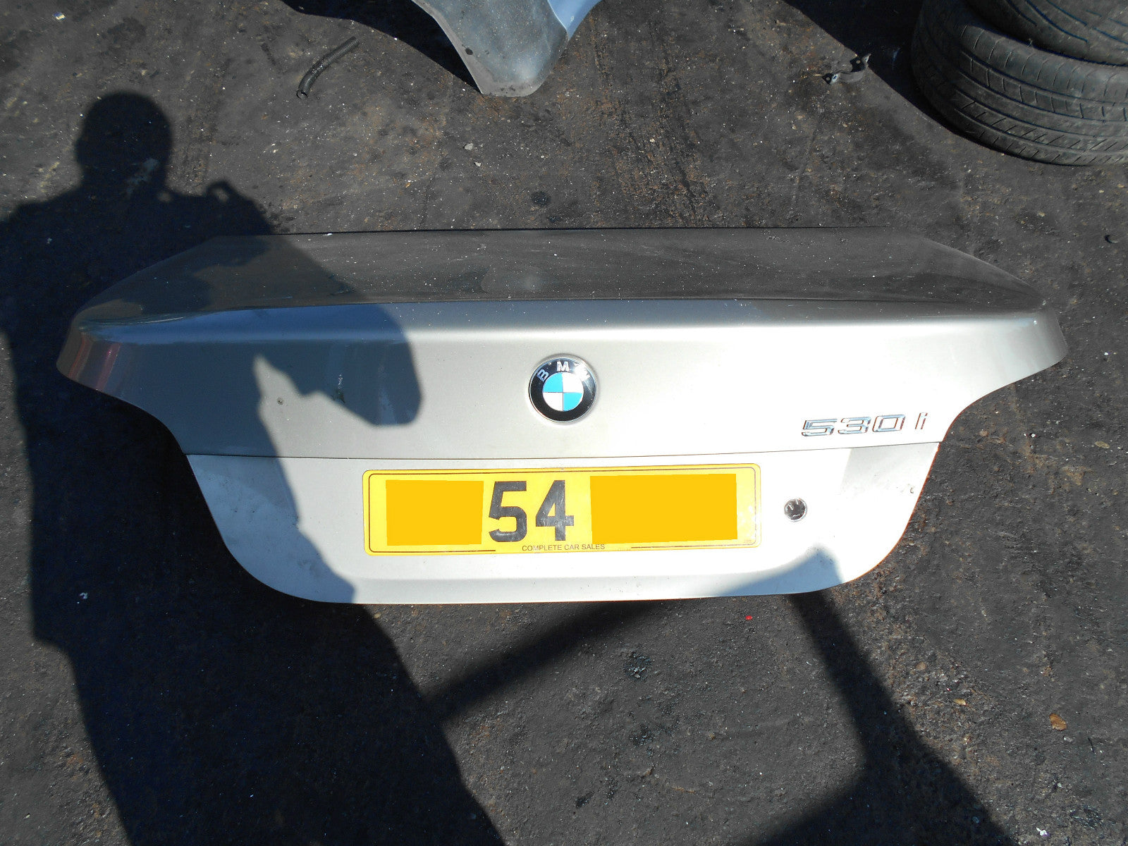 BMW 5 SERIES 2004 E60 BOOTLID LID TAILGATE OLIVIN METTALIC 349/6