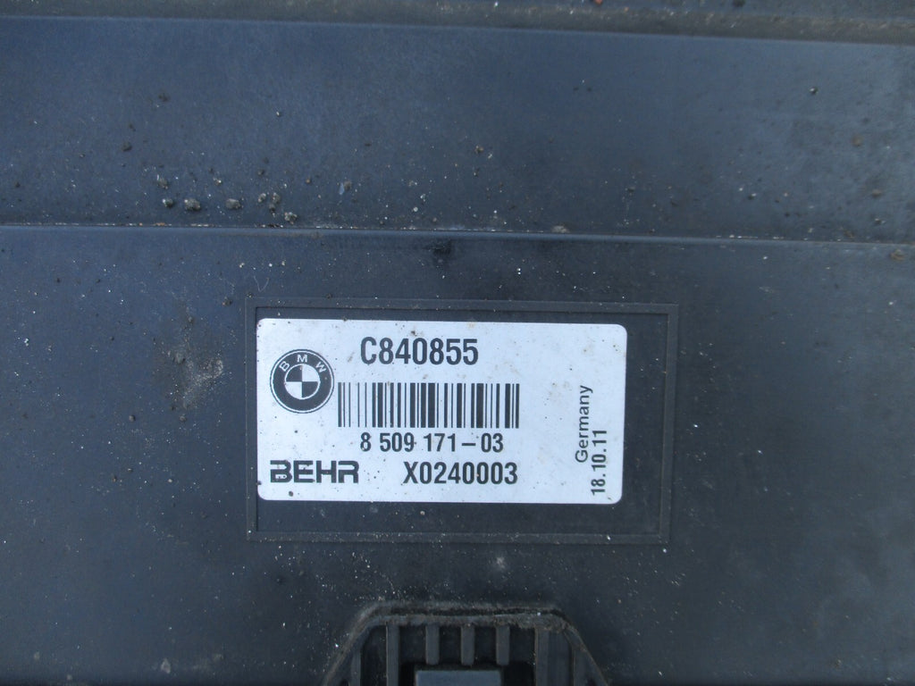 2018 BMW 5 SERIES F10 2.0 DIESEL AUTO AUTOMATIC RADIATOR RADPACK RP 25 8509171