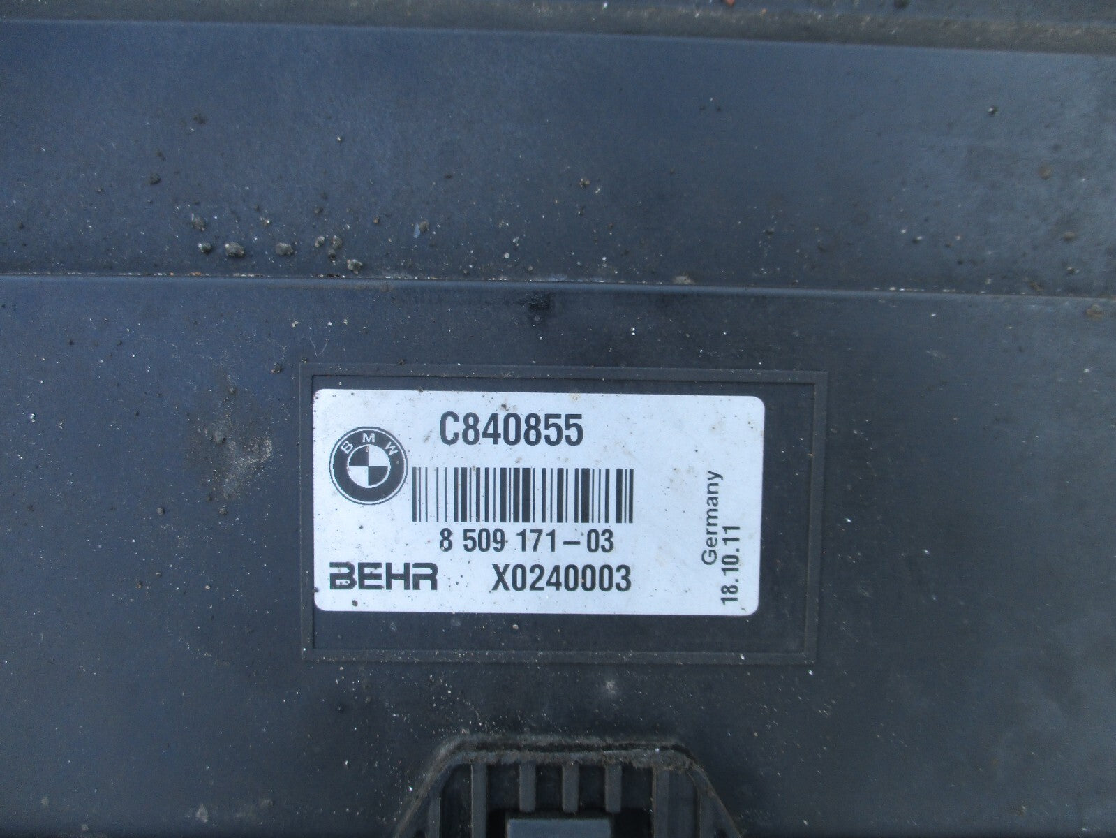 2018 BMW 5 SERIES F10 2.0 DIESEL AUTO AUTOMATIC RADIATOR RADPACK RP 25 8509171