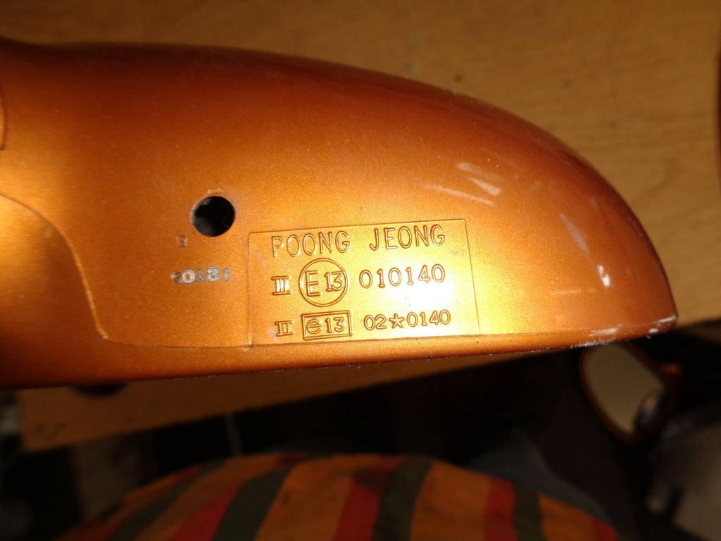 DAEWOO MATIZ 2002 MK1 N/S PASSENGER SIDE WING DOOR MIRROR E13010140