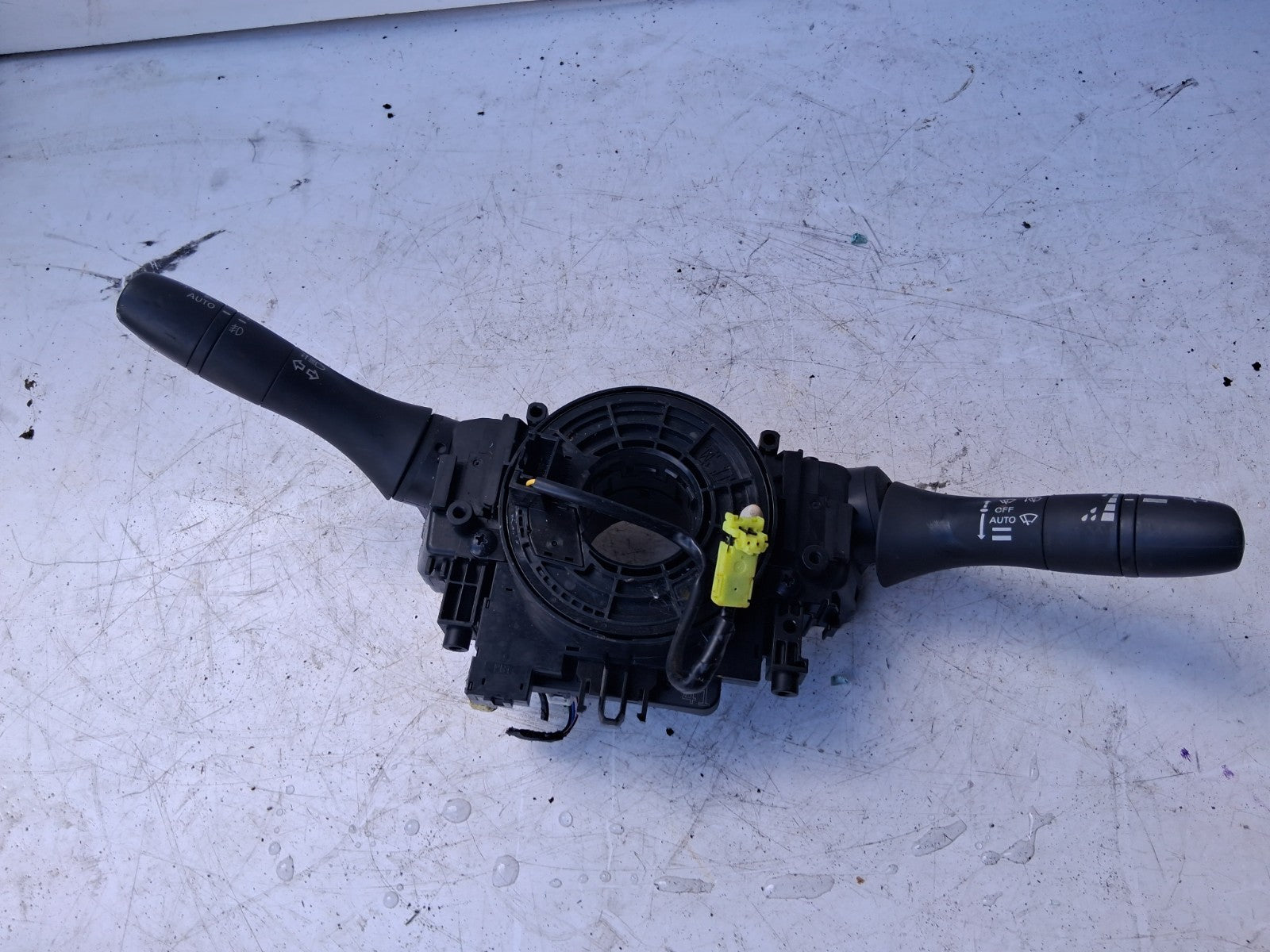 2020 NISSAN QASHQAI J11 INDICATOR WIPER SWITCH STALK SQUIB RING 255544EA0D