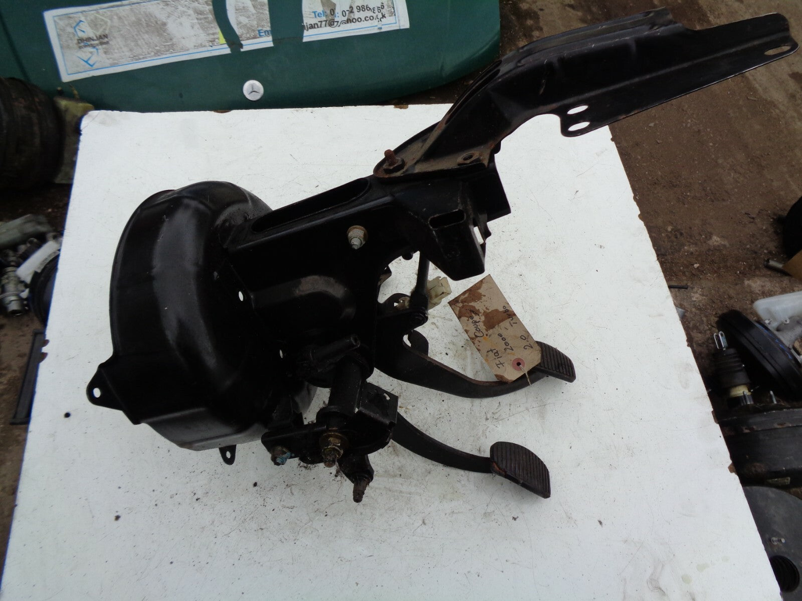 FIAT COUPE 2000 2.0 TURBO BRAKE CLUTCH PEDAL BOX SERVO DRUM ASSEMBLY