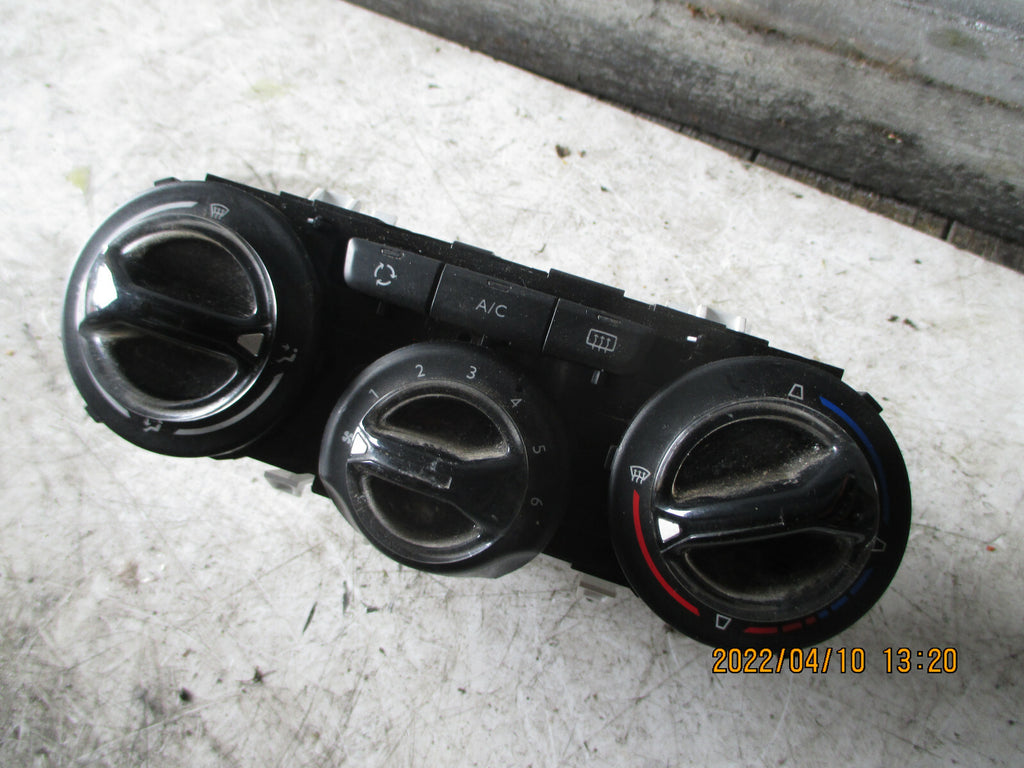 PEUGEOT 208 2016 HEATER AC CLIMATE CONTROL SWITCH PANEL 96722483ZD