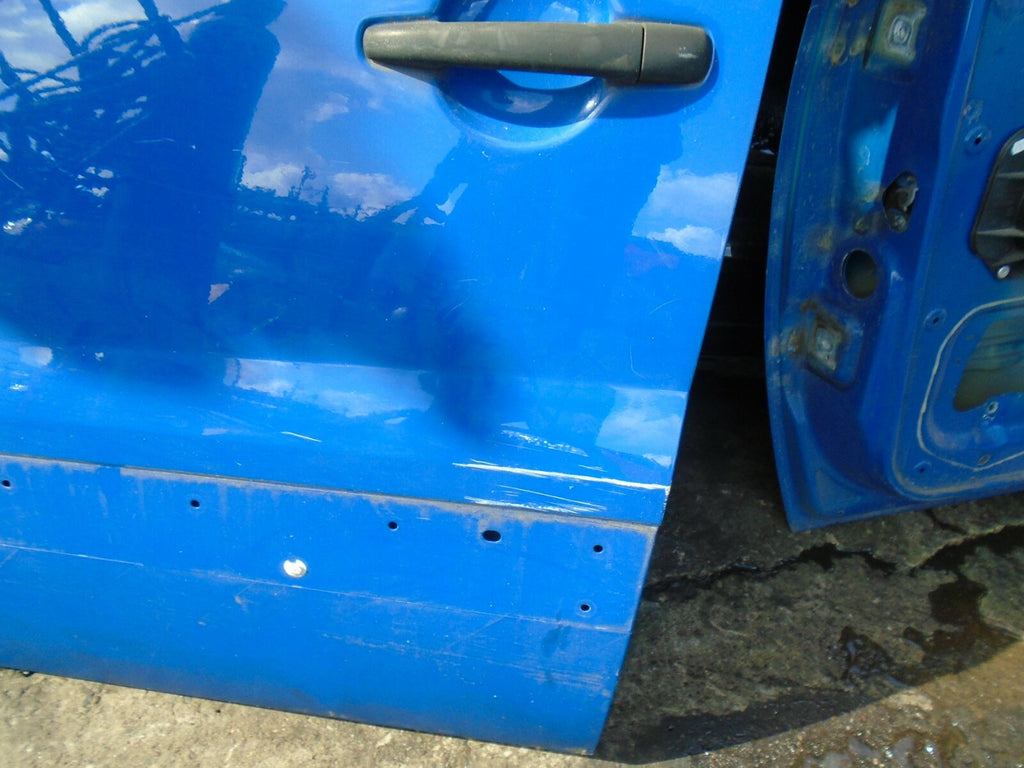 CITROEN DISPATCH 2008 MK2 NSF FRONT PASSENGER SIDE COMPLETE DOOR BLUE