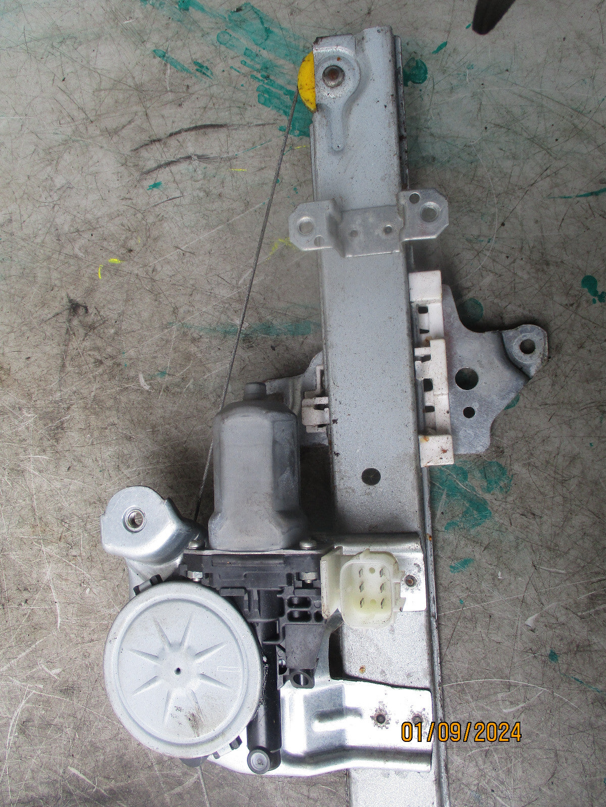 NISSAN MICRA K14 2017 DRIVERS FRONT WINDOW REGULATOR MECHANISM OSF 807315FA1A