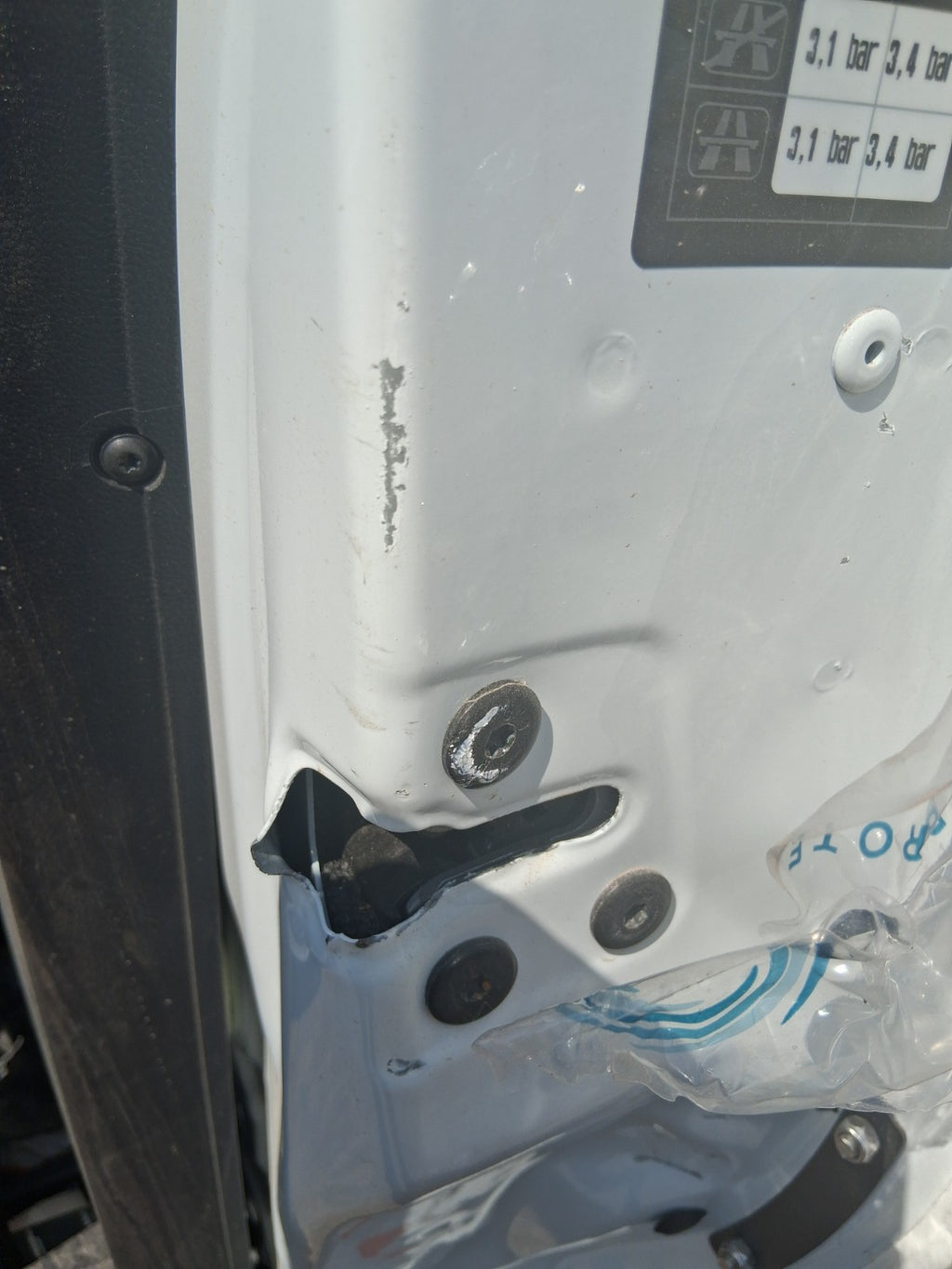2025 RENAULT TRAFIC X82 MK3 OSF DRIVER SIDE FRONT RIGHT DOOR LOCK MECHANISM