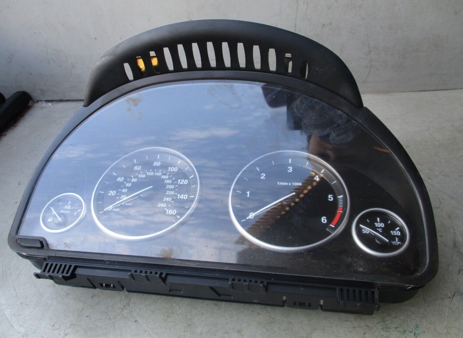 2012 BMW 5 SERIES F10 SPEEDOMETER INSTRUMENT CLUSTER 9280485-01