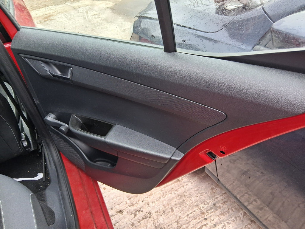2019 SKODA FABIA MK3 NJ HATCHBACK OSR DRIVER SIDE REAR RIGHT DOOR CARD PANEL