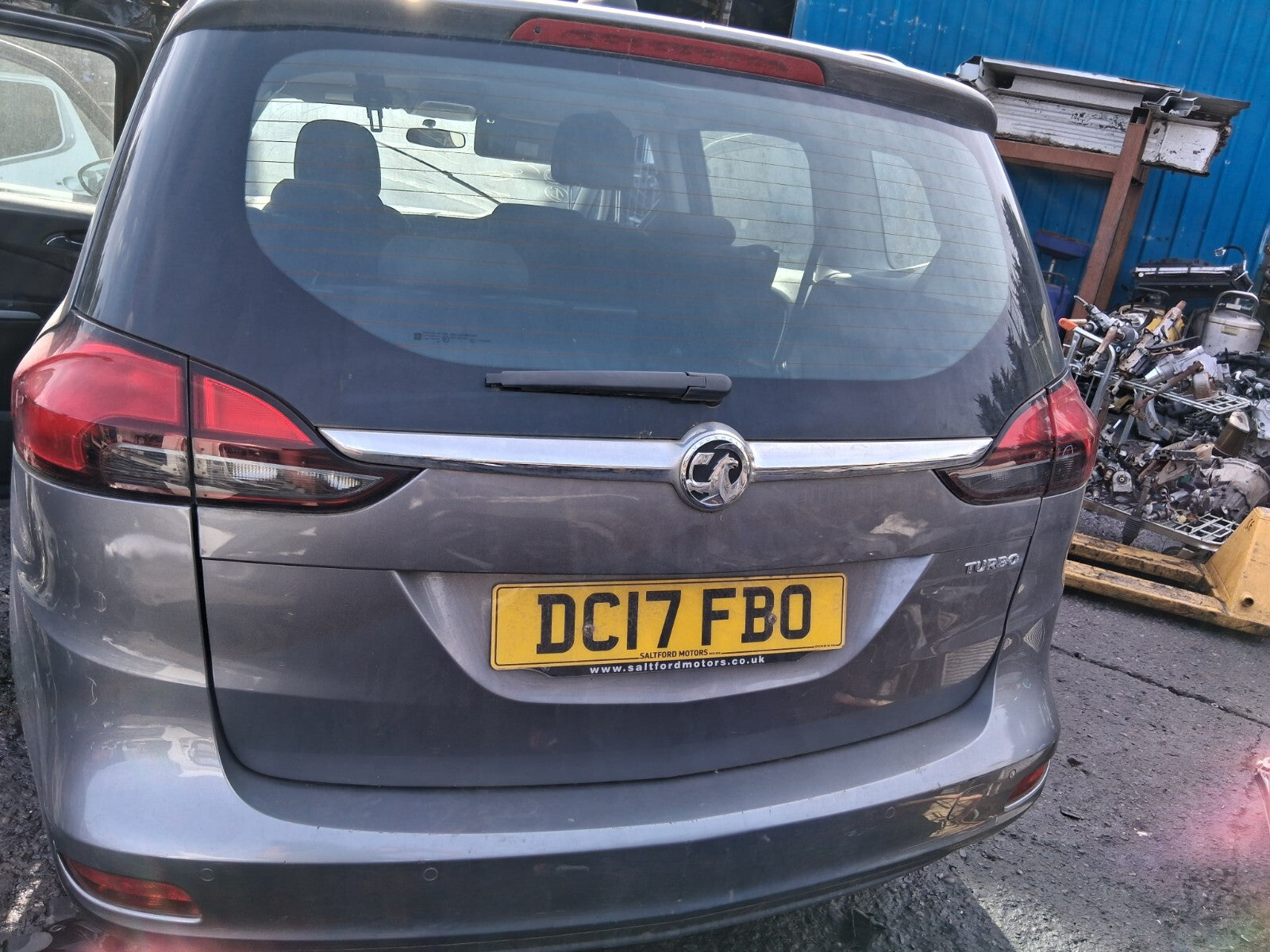 VAUXHALL ZAFIRA C MK3 2017 1.4 PETROL POWER STEERING RACK 7817974462