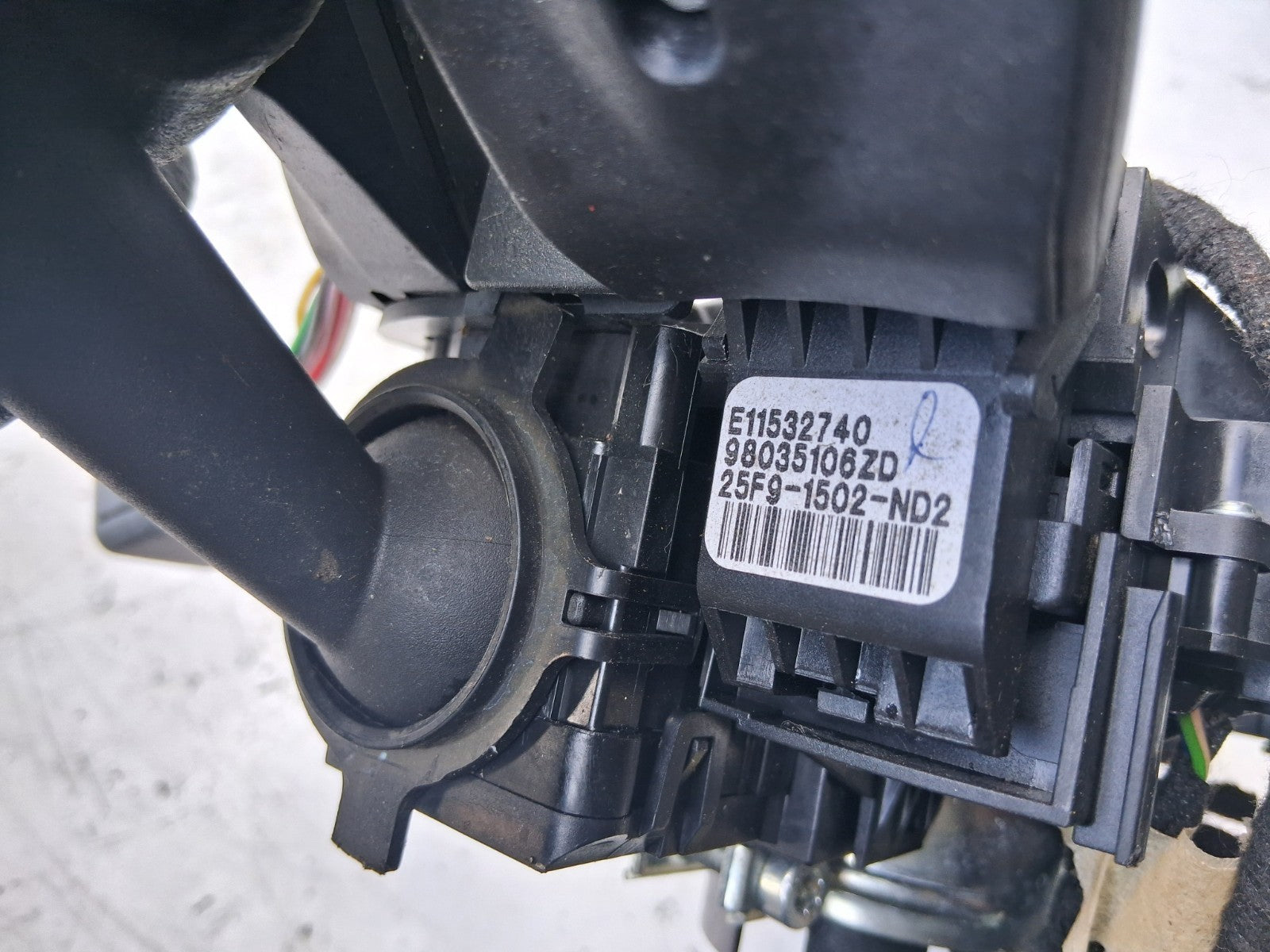 2019 PEUGEOT 5008 MK2 INDICATOR WIPER COMBINATION SWITCH STALK SQUIB 98312547ZD